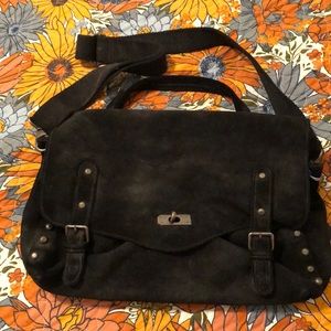 Free people Mojave messenger black